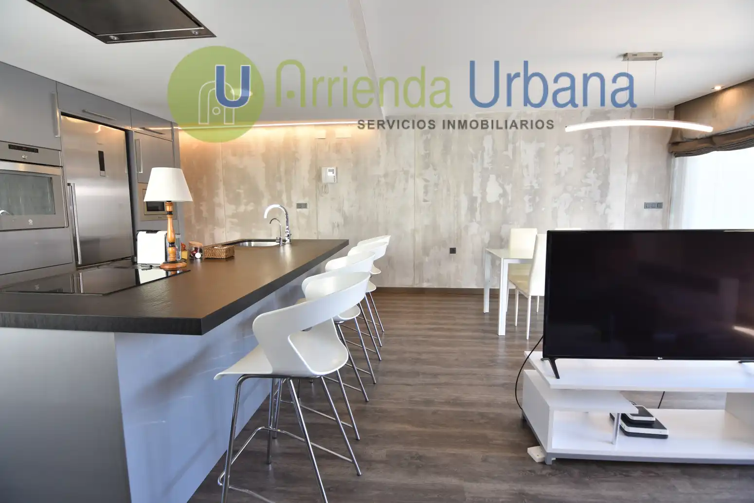 Cocina de Ático en venta en Elche / Elx con Terraza y Amueblado