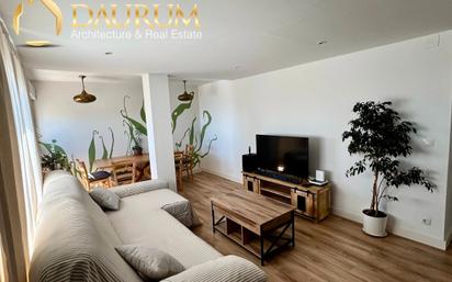 Sala d'estar de Àtic en venda en Málaga Capital amb Aire condicionat, Calefacció i Moblat
