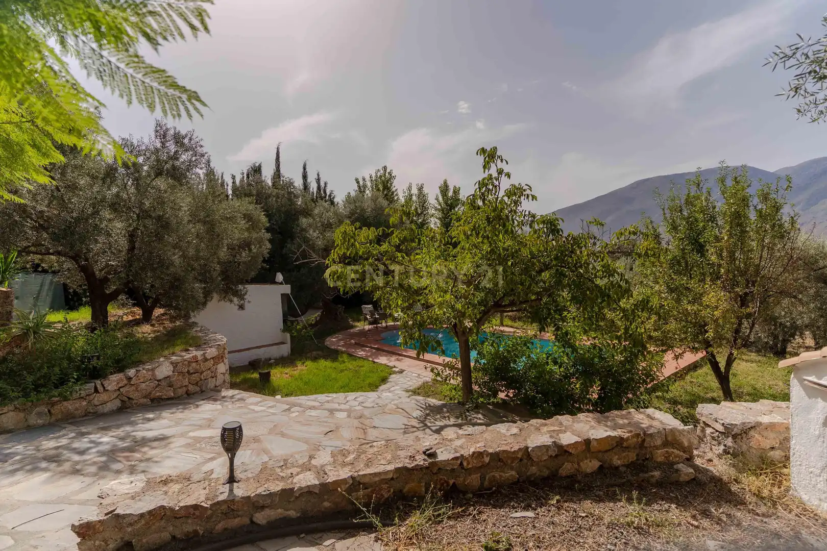 Garden of Houses for sale in Órgiva  with Private garden and Swimming Pool
