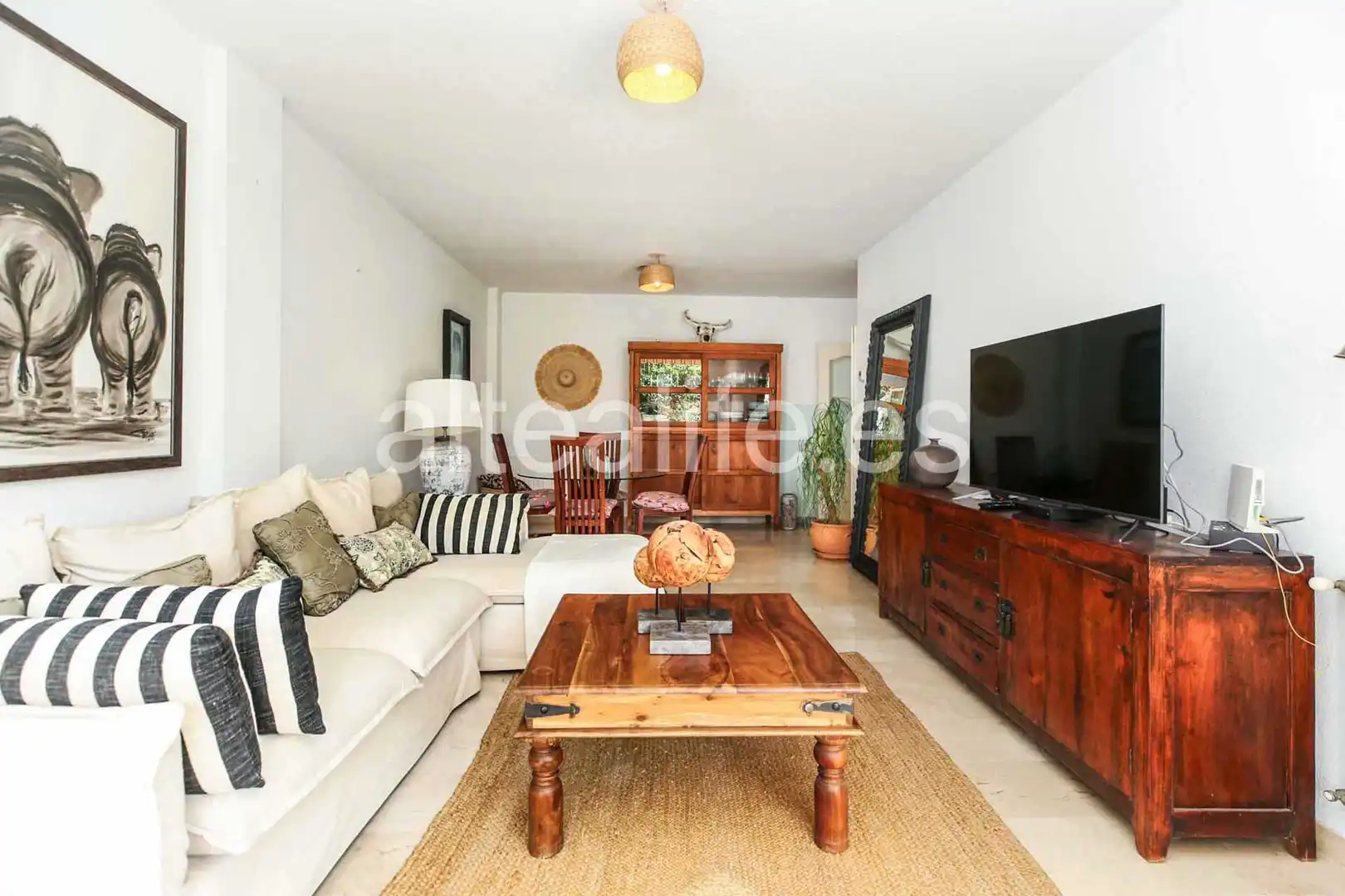Living room of Apartments for sale in Altea  with Air Conditioner, Heating and Private garden