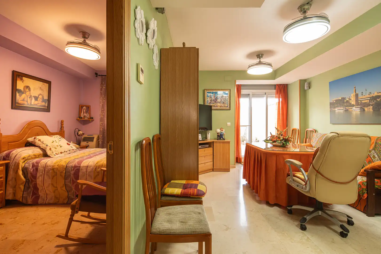 Comedor de Piso en venta en Güéjar Sierra con Calefacción, Terraza y Trastero