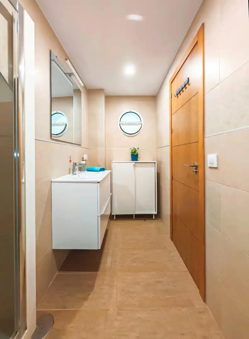 Bathroom of Houses for sale in Vejer de la Frontera  with Air Conditioner, Terrace and Furnished