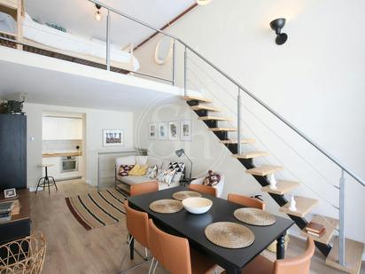 Living room of Flat to rent in  Madrid Capital  with Air Conditioner, Heating and Furnished