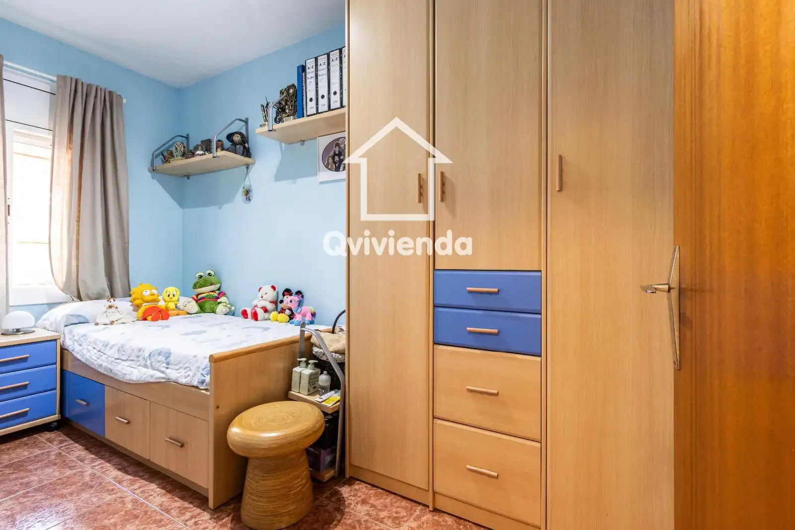 Bedroom of Flat for sale in Sabadell  with Air Conditioner, Heating and Terrace