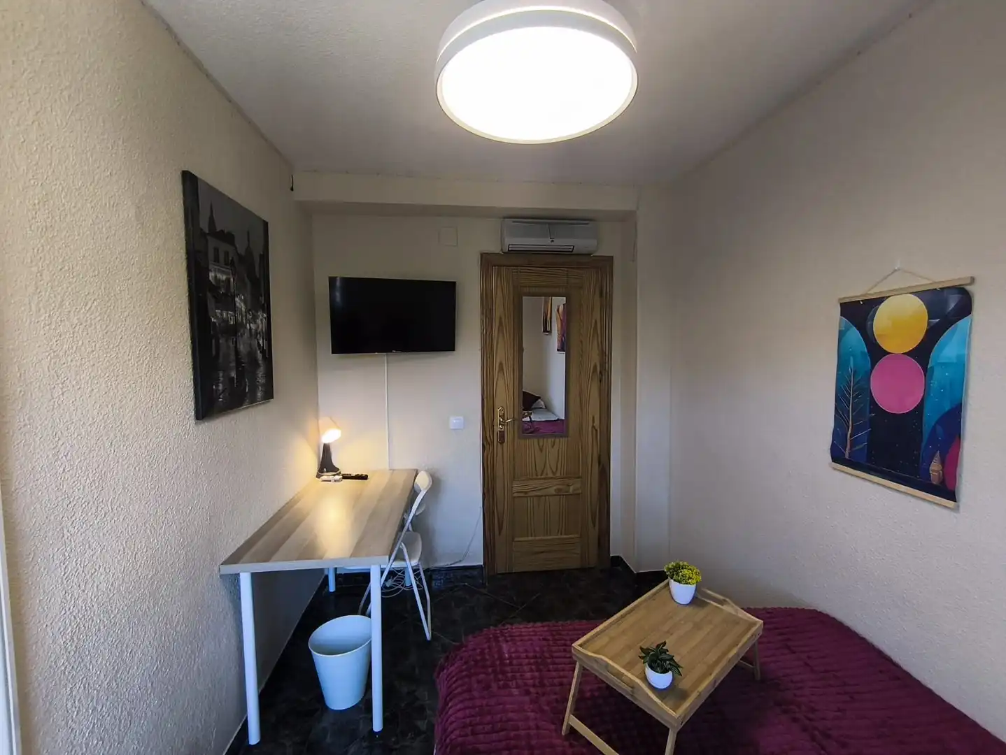 Bedroom of Flat for share in Collado Villalba  with Heating, Terrace and Furnished