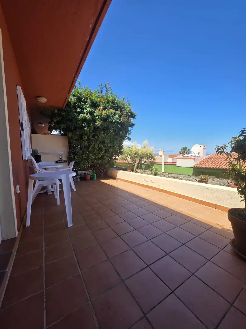 Terraza de Piso de alquiler en Santa Úrsula con Parquet, Terraza y Amueblado