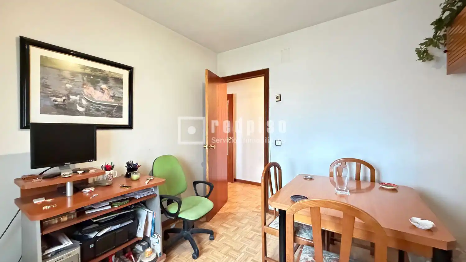 Bedroom of Flat for sale in Leganés  with Heating, Parquet flooring and Terrace