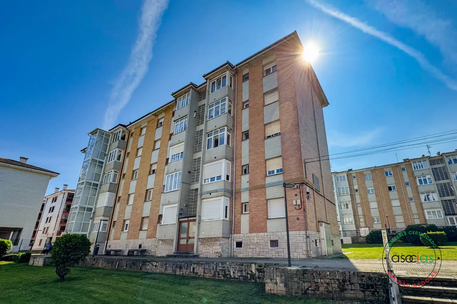 Exterior view of Flat for sale in Gozón  with Heating, Private garden and Terrace