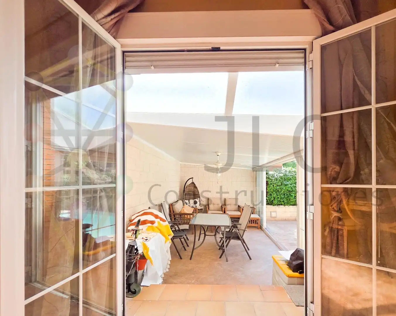 Terraza de Casa adosada en venta en El Casar con Calefacción y Piscina comunitaria