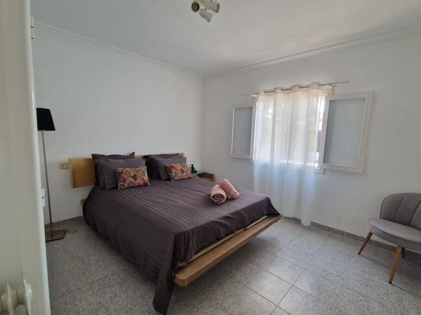 Bedroom of Houses for rent in Santa Margalida  with Air Conditioner, Heating and Furnished