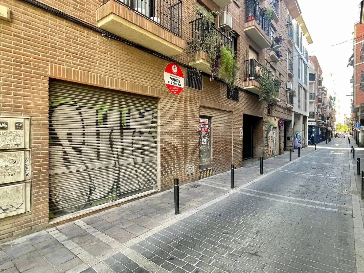 Vista exterior de Local en venta en Murcia