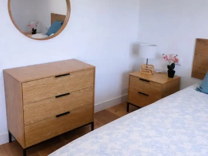 Schlafzimmer von Wohnungen zum Verkauf in Roquetas de Mar mit Klimaanlage und Terrasse