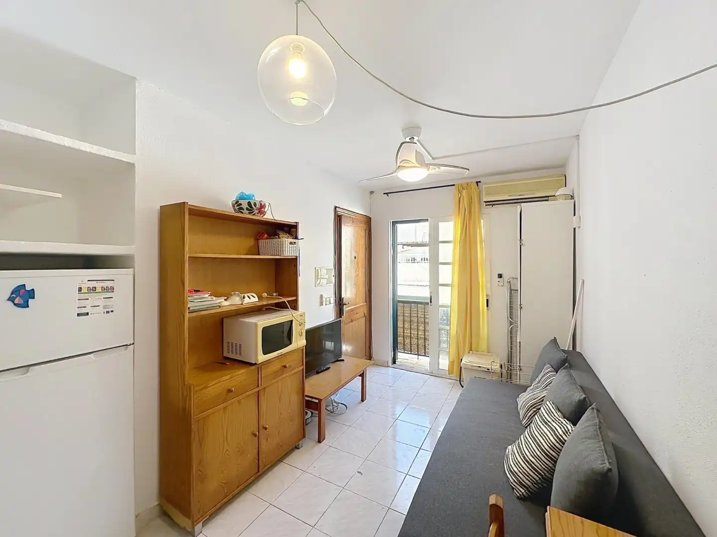 Sala de estar de Apartamento en venta en Es Castell con Aire acondicionado y Balcón