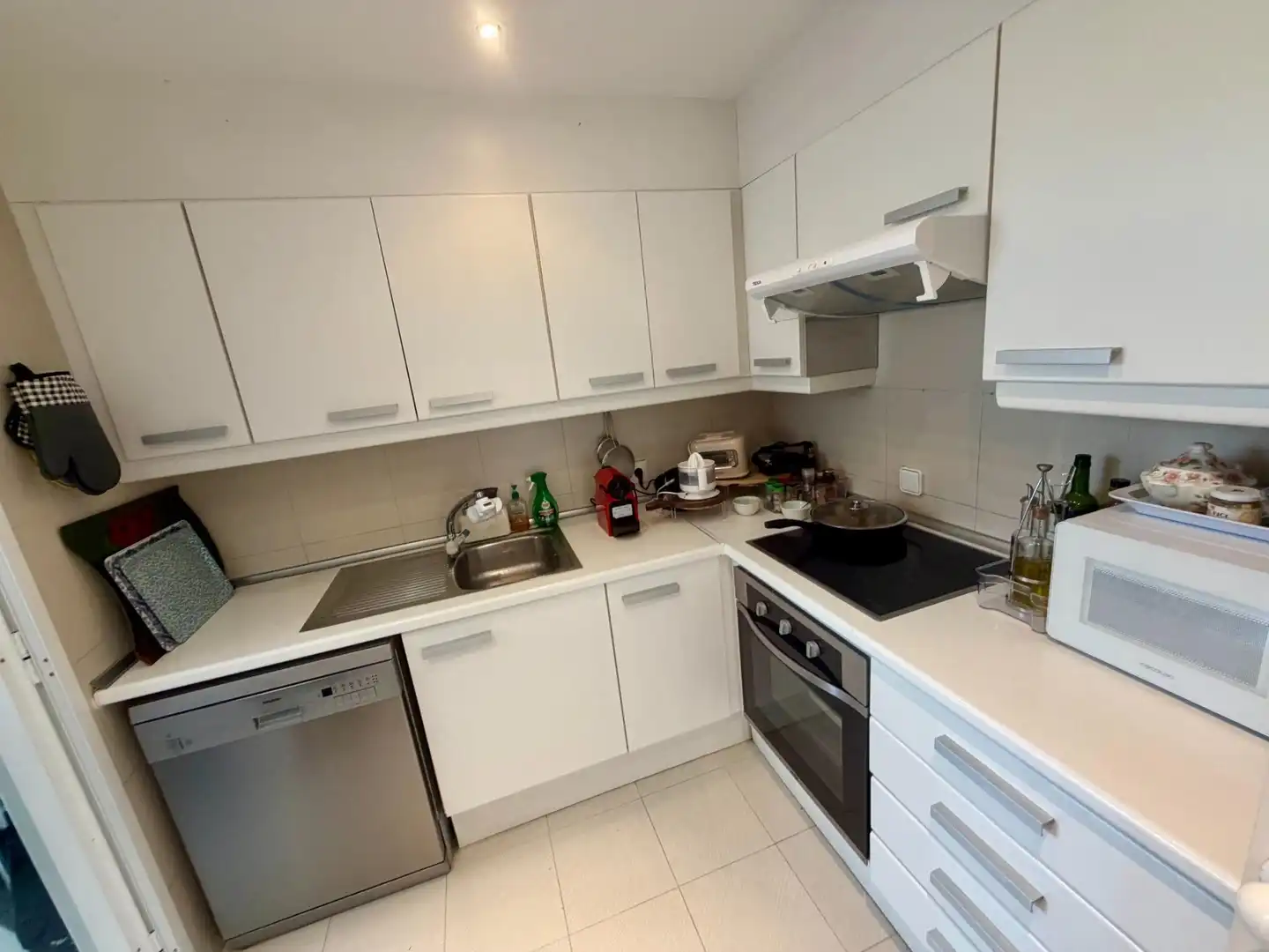 Cocina de Ático de alquiler en Andratx con Aire acondicionado, Calefacción y Jardín privado