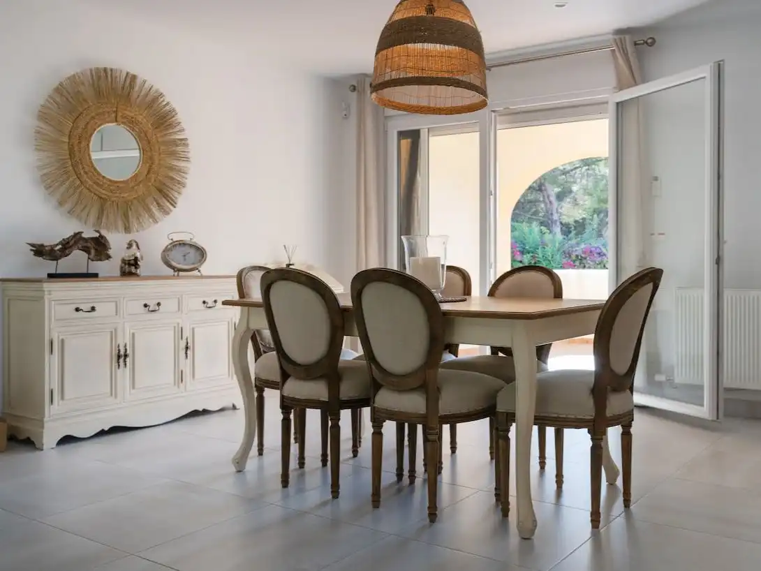 Dining room of Houses for rent in Jávea / Xàbia  with Air Conditioner, Private garden and Terrace