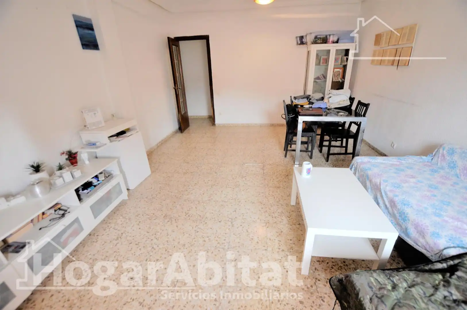 Living room of Flat for sale in Xirivella  with Air Conditioner, Storage room and Balcony