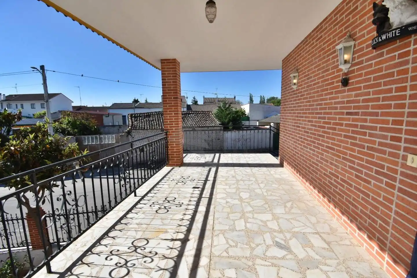 Terrassa de Casa o xalet en venda en Villaverde de Íscar amb Calefacció i Jardí privat
