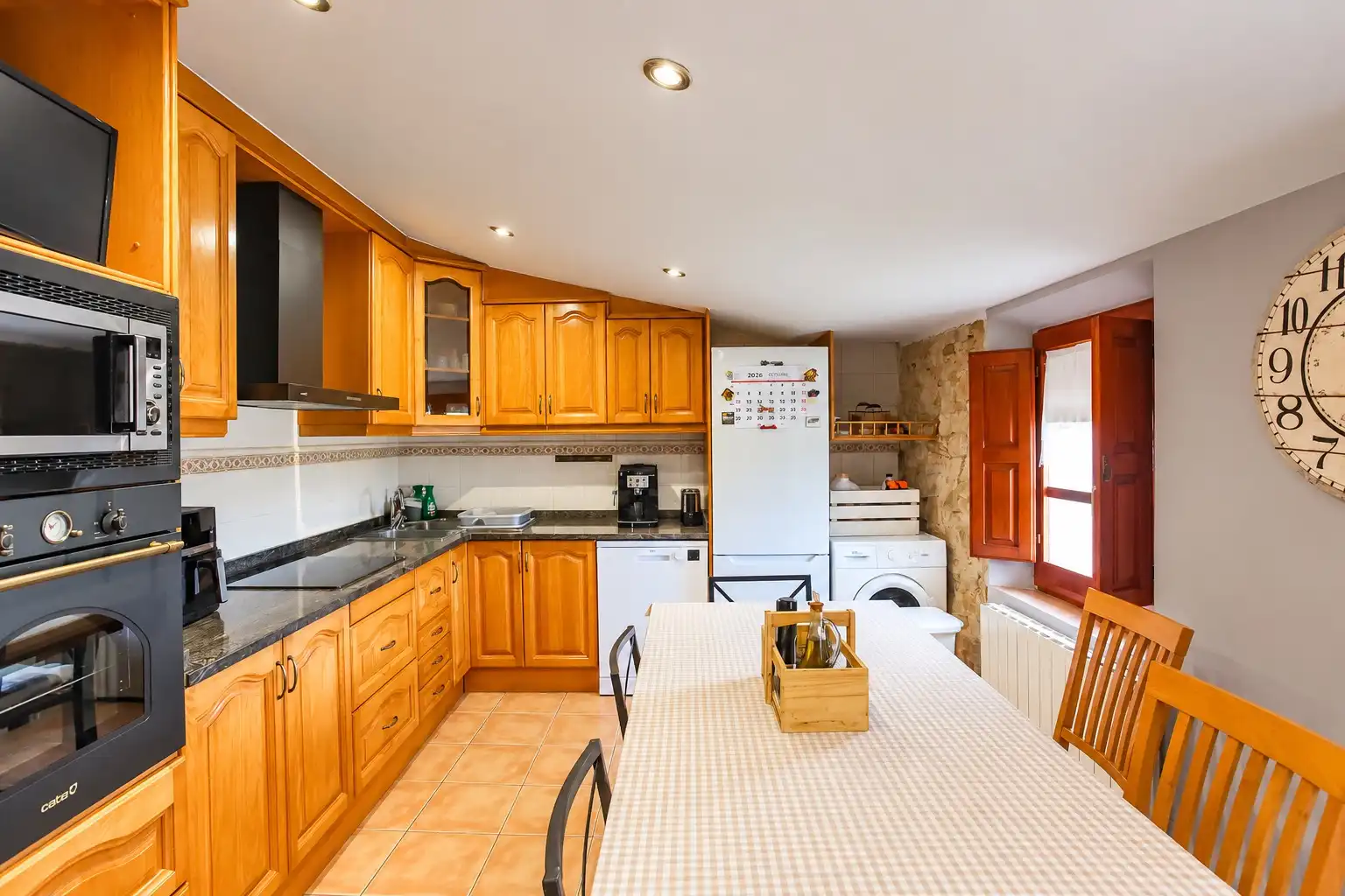 Cocina de Finca rústica en venta en Sils
