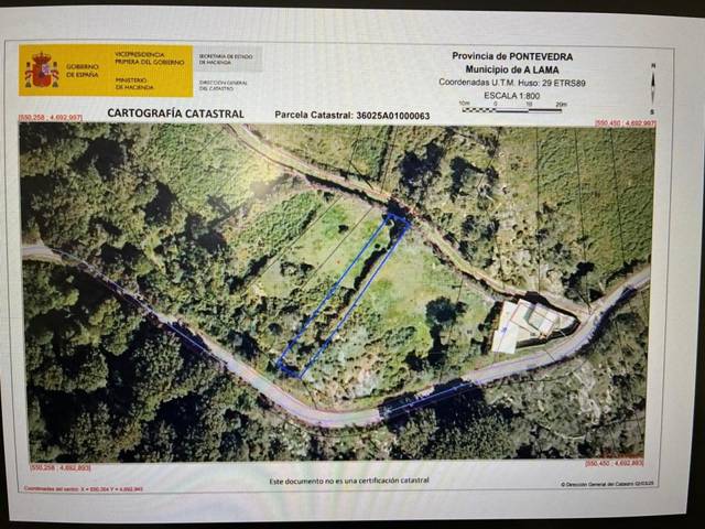 Terreno en Venta en A Lama