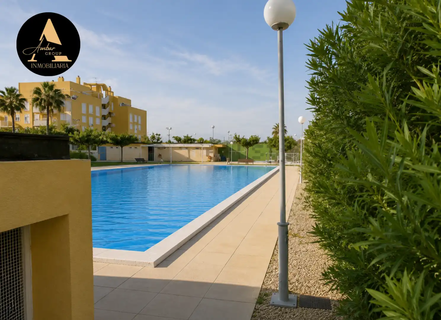 Schwimmbecken von Wohnung zur Miete in Sagunto / Sagunt mit Privatgarten, Terrasse und Möbliert