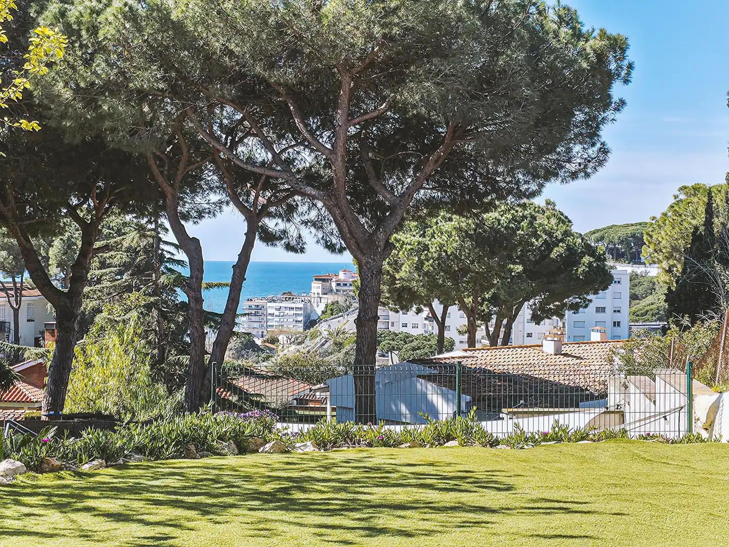 Garden of Houses for sale in Sant Pol de Mar  with Air Conditioner, Heating and Private garden