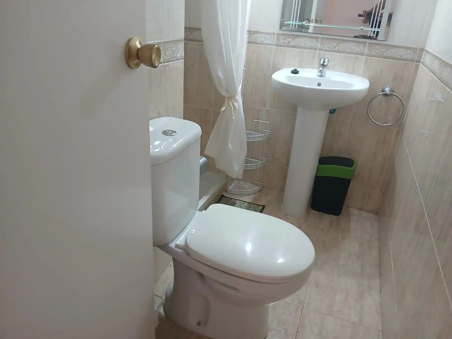 Badezimmer von Wohnung zur Miete in Cáceres mit Heizung, Terrasse und Möbliert