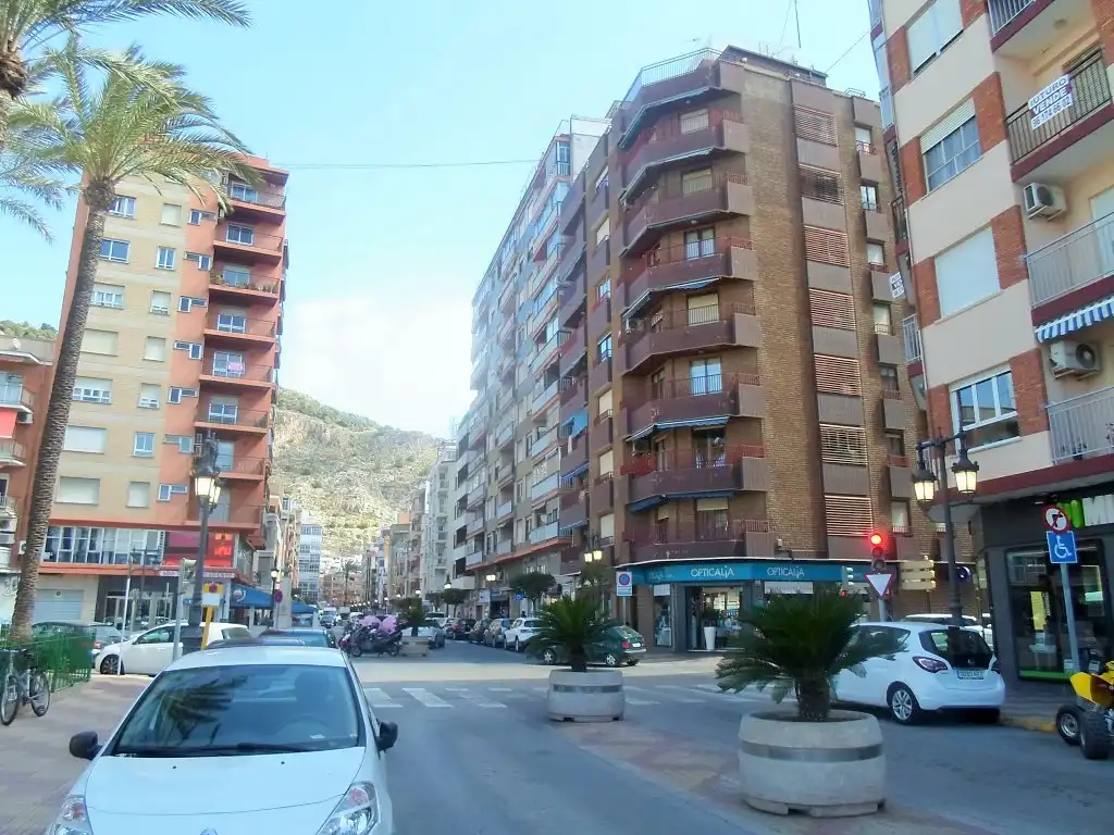 Außenansicht von Wohnung zum Verkauf in Cullera mit Heizung und Terrasse