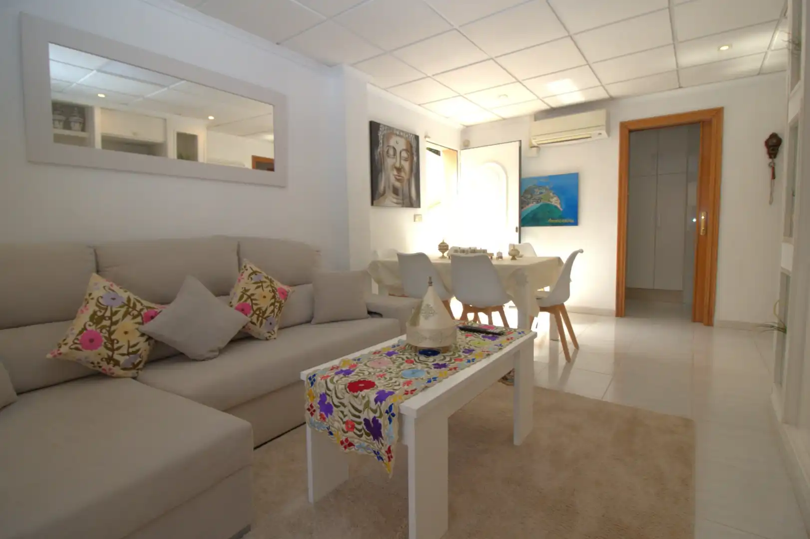 Sala d'estar de Casa o xalet en venda en Cartagena amb Aire condicionat, Terrassa i Traster