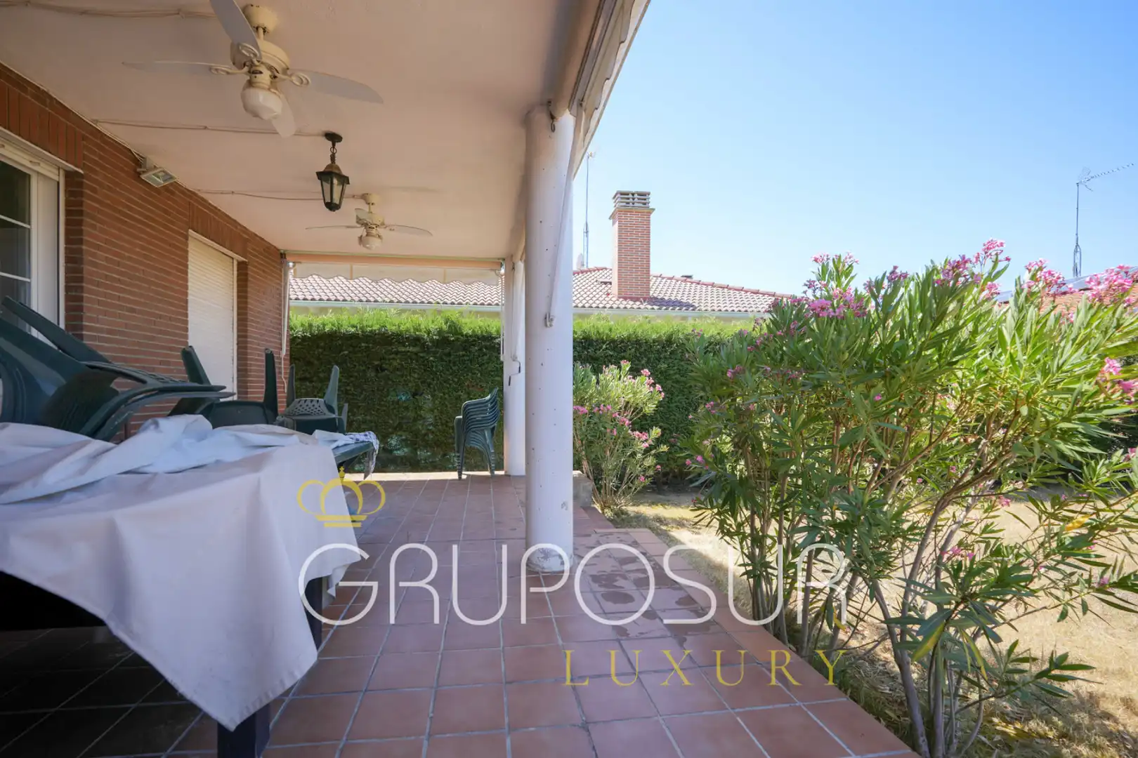 Jardín de Casa o chalet en venta en Boecillo con Calefacción, Jardín privado y Terraza