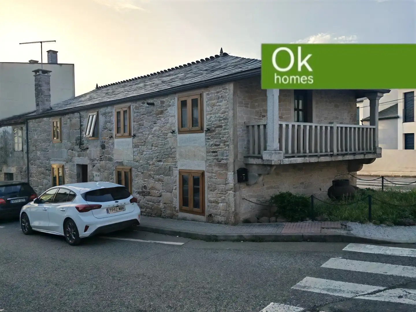 Außenansicht von Country house zum Verkauf in Guitiriz mit Heizung, Parkett und Abstellraum