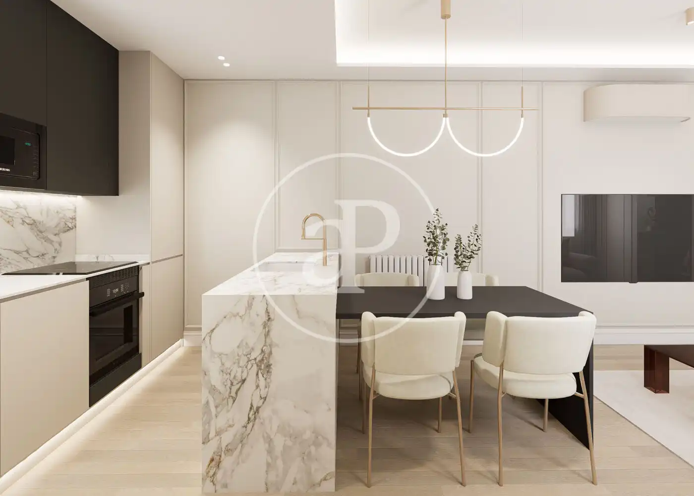 Cocina de Piso en venta en Madrid con Aire acondicionado, Calefacción y Amueblado
