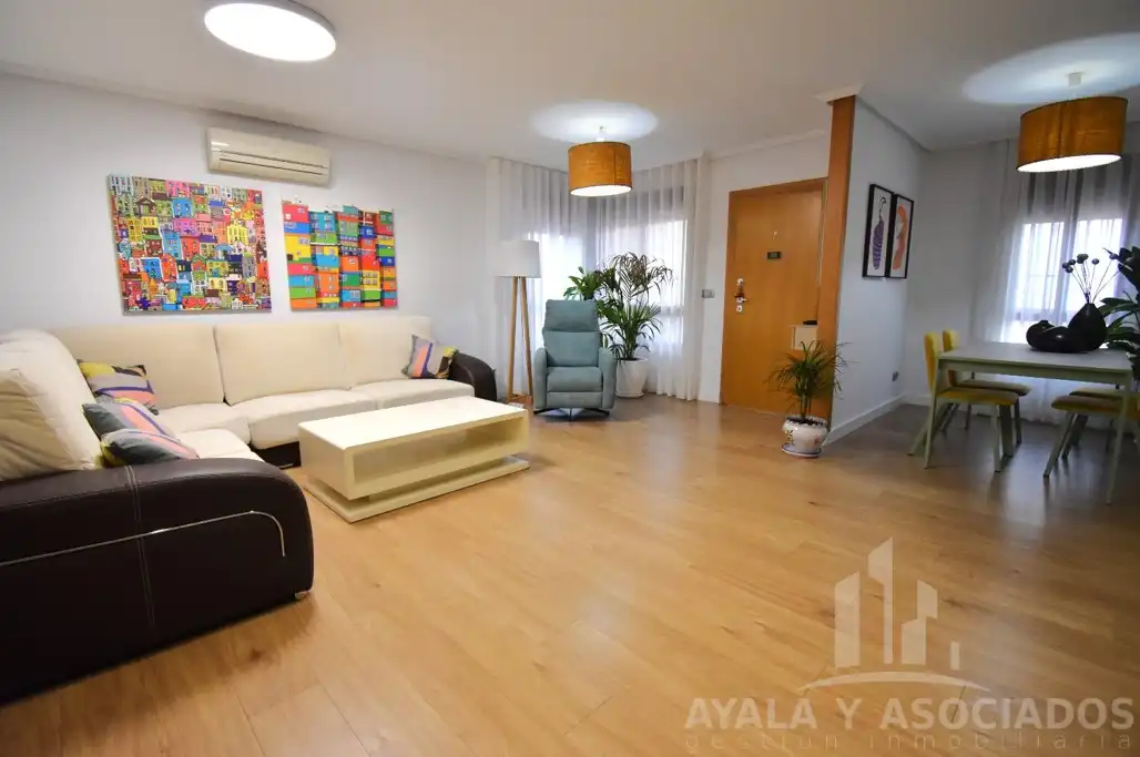 Sala d'estar de Casa o xalet en venda en Torre-Pacheco amb Aire condicionat, Calefacció i Jardí privat