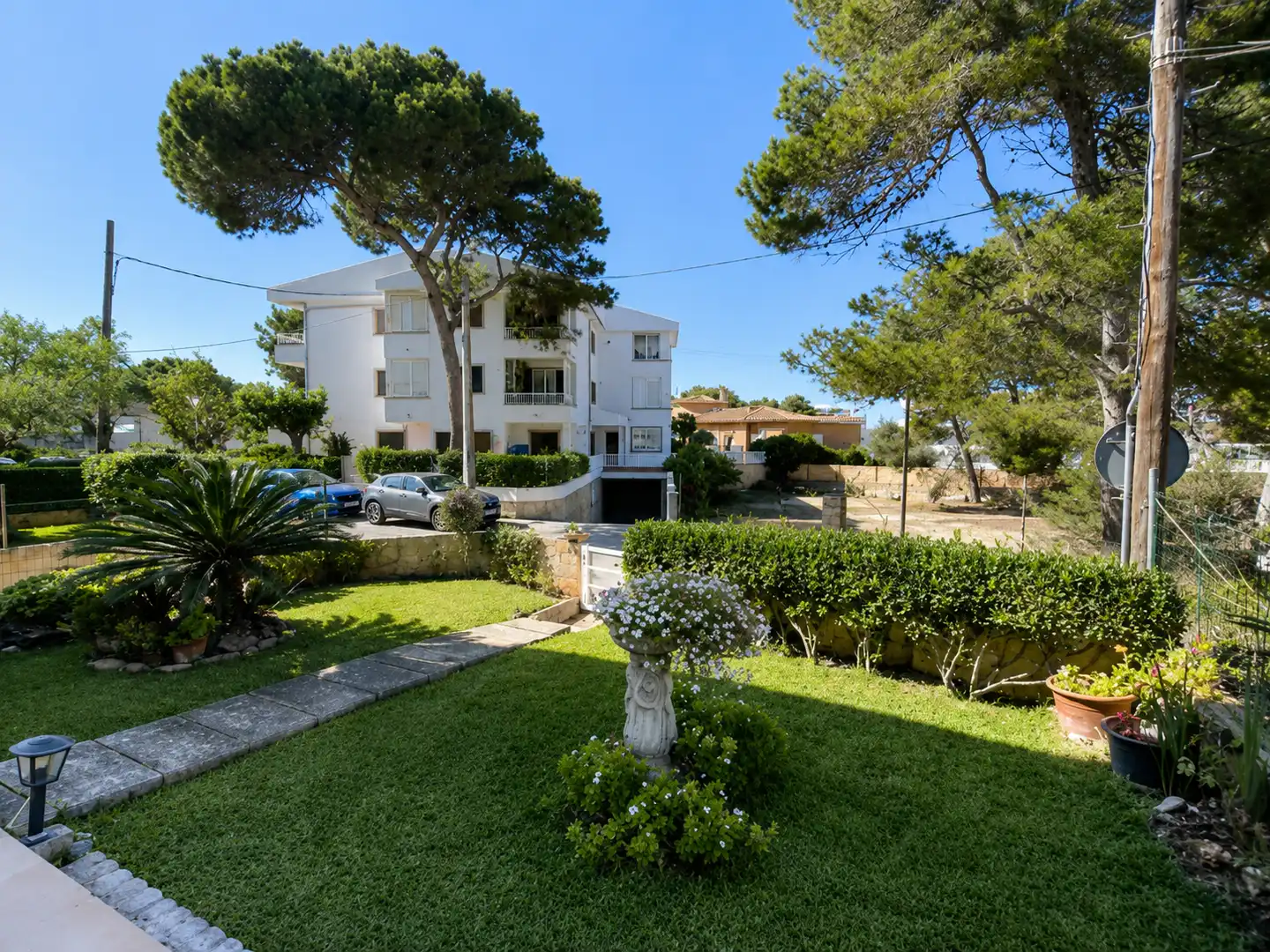 Garten von Erdgeschoss zum Verkauf in Santa Margalida mit Klimaanlage, Heizung und Privatgarten