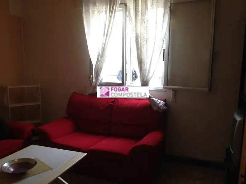 Bedroom of Flat for rent in Santiago de Compostela   with Furnished
