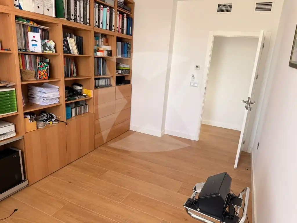 Sala de estar de Casa o chalet en venta en Badajoz con Aire acondicionado, Terraza y Piscina
