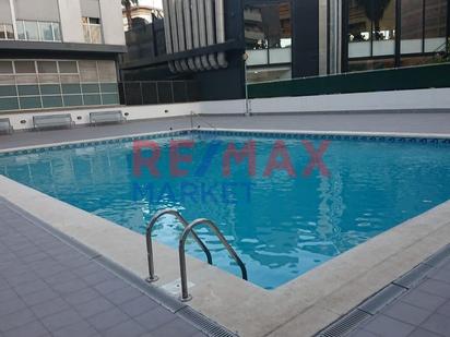 Swimming pool of Flat for sale in  Barcelona Capital  with Air Conditioner