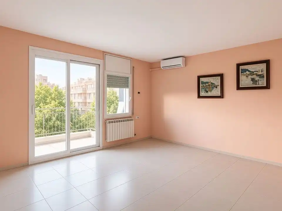 Sala d'estar de Pis en venda en Castellar del Vallès amb Aire condicionat i Balcó