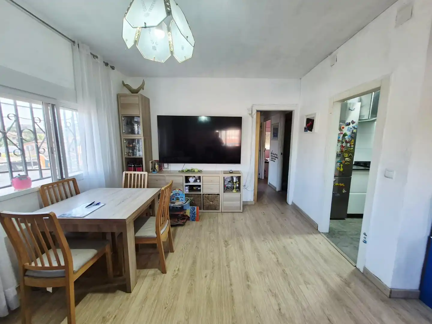 Sala d'estar de Casa o xalet en venda en Piera amb Calefacció, Jardí privat i Parquet