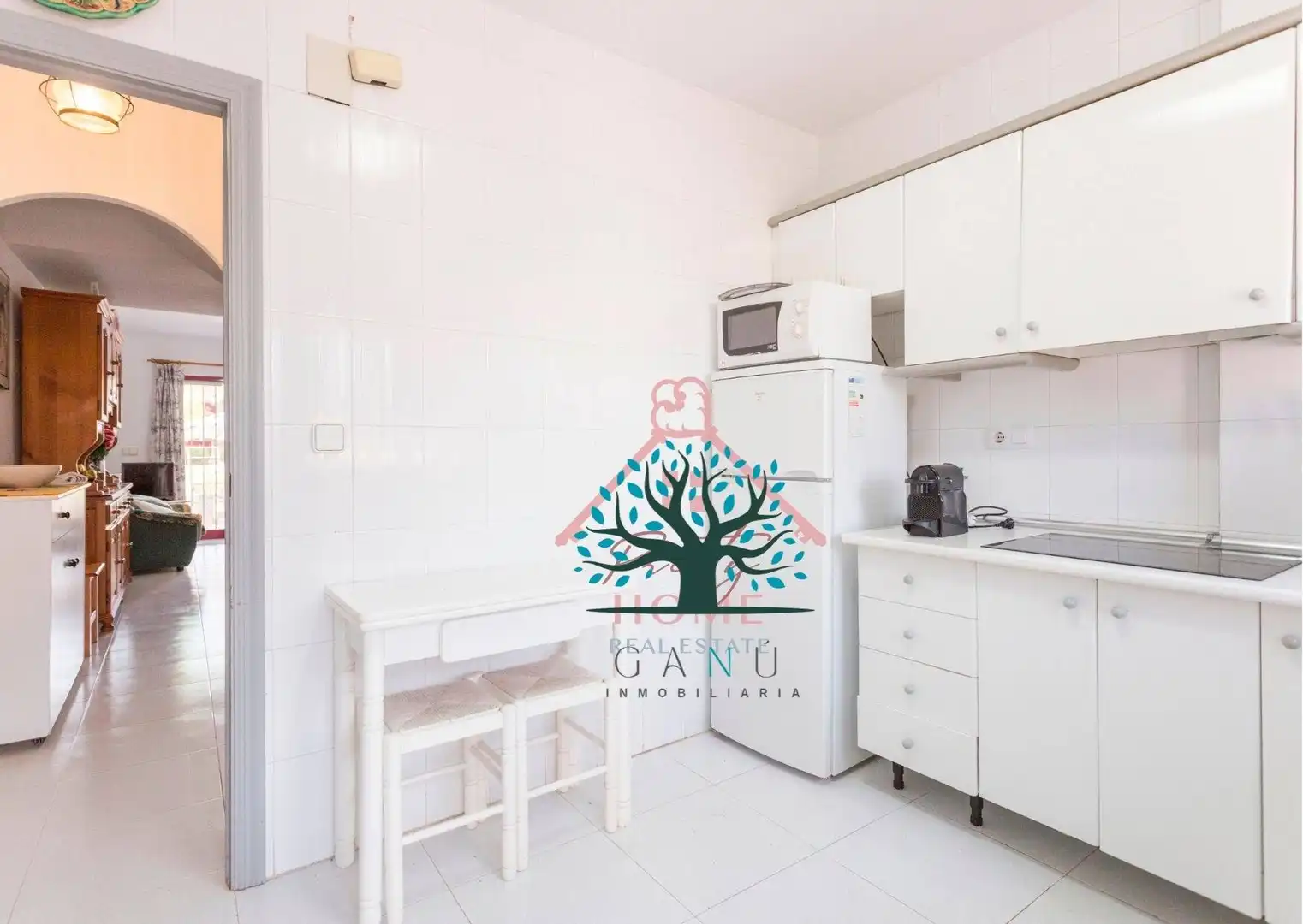Cocina de Dúplex en venta en Mazarrón con Jardín privado, Terraza y Amueblado