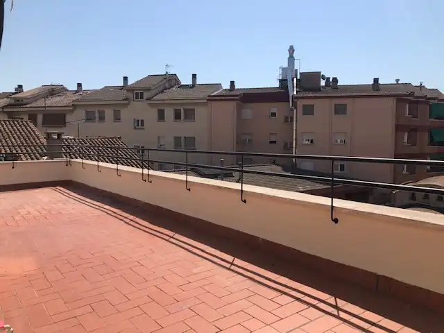 Terrasse von Dachboden zur Miete in Sant Cugat del Vallès mit Klimaanlage, Heizung und Parkett
