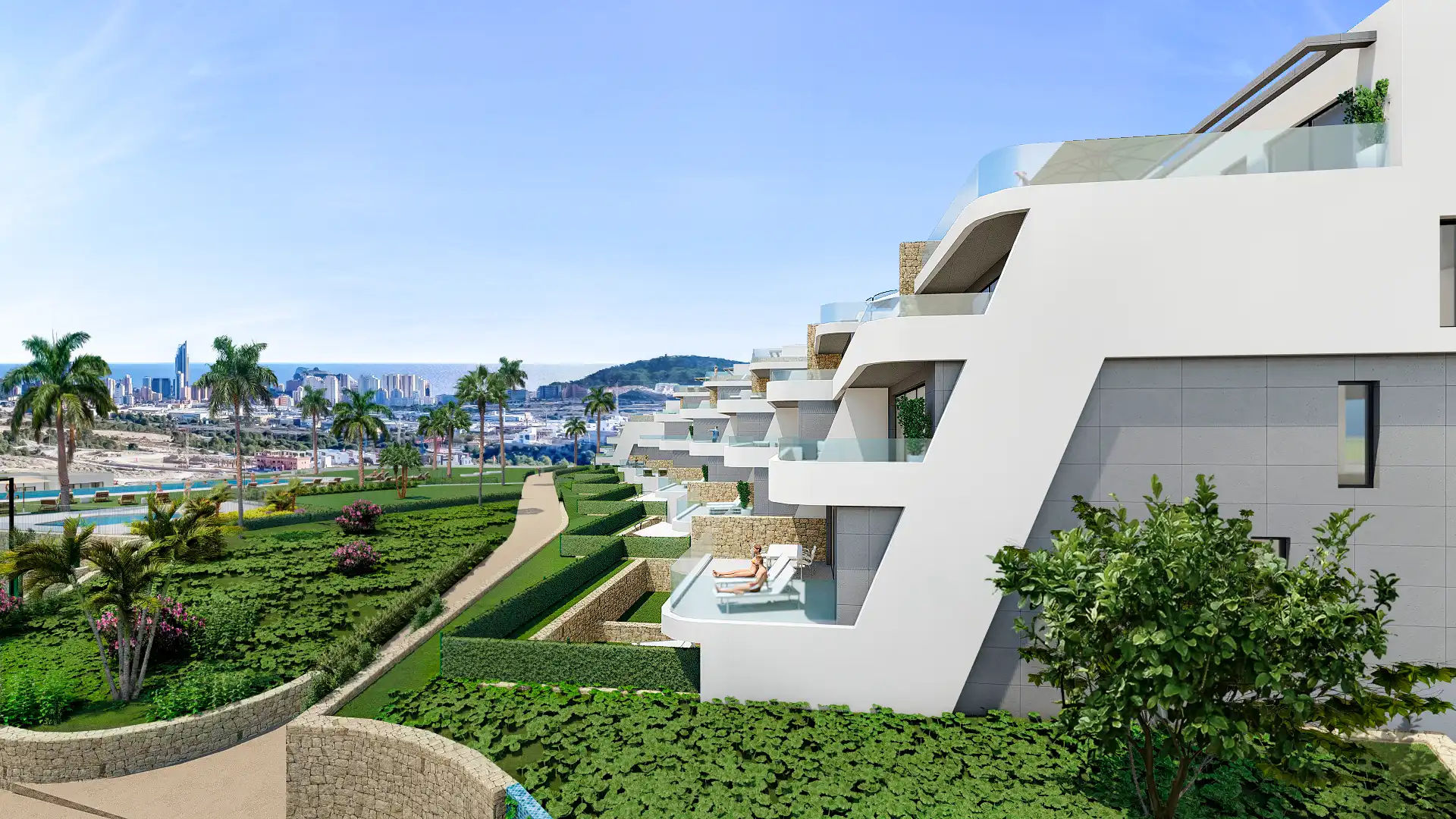 Duplex con piscina in vendita a Balcón de Finestrat - Terra Marina, imagen 21