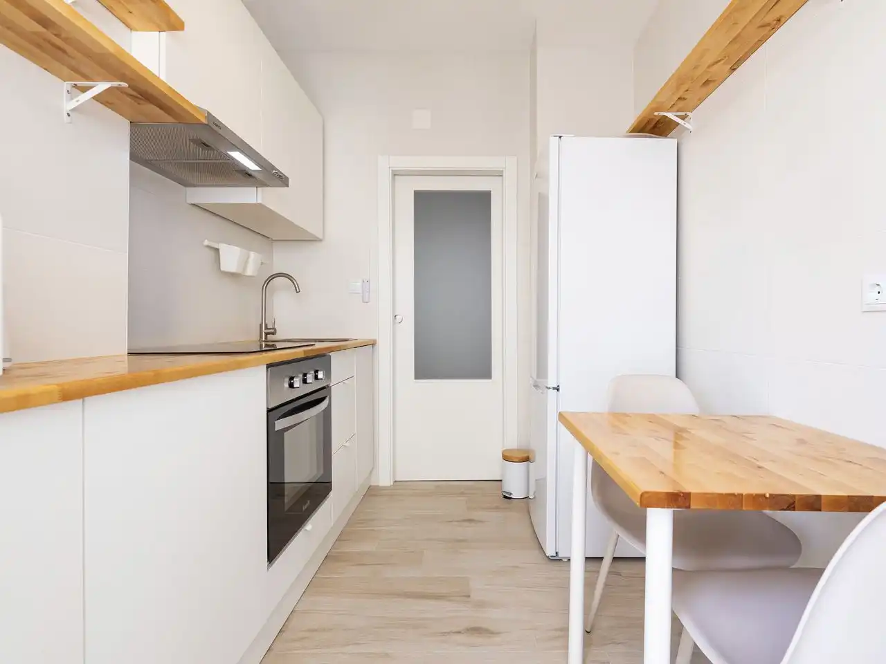 Kitchen of Flat for share in Murcia  with Air Conditioner, Heating and Terrace