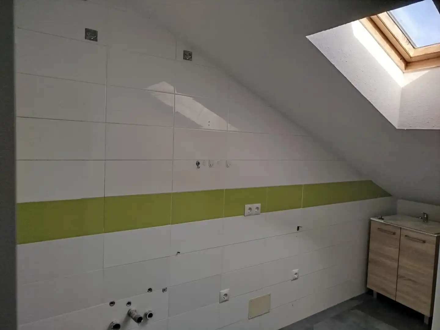 Baño de Ático en venta en Camarena con Aire acondicionado, Parquet y Terraza