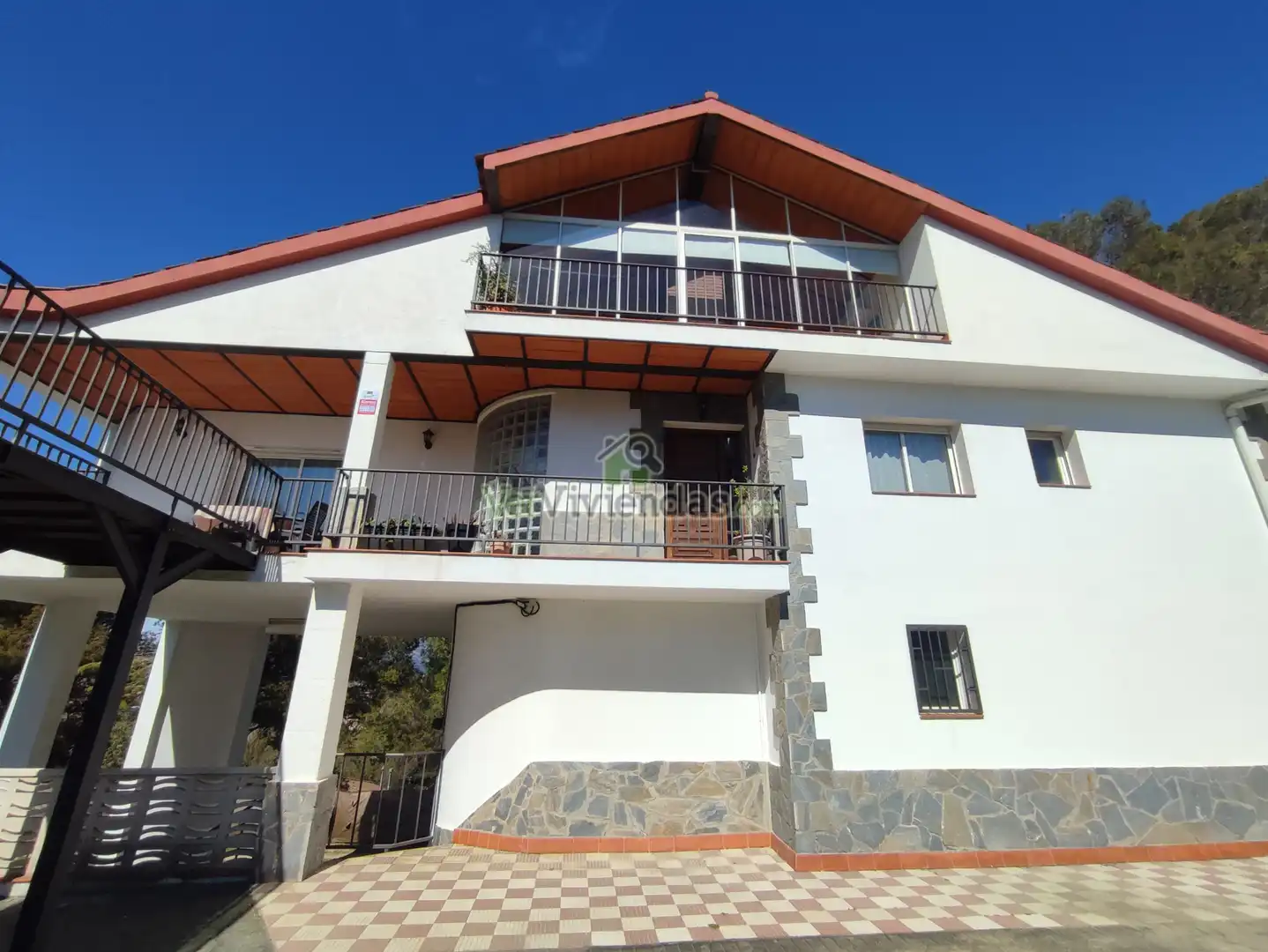 Vista exterior de Casa o xalet en venda en Abrera amb Aire condicionat, Calefacció i Jardí privat