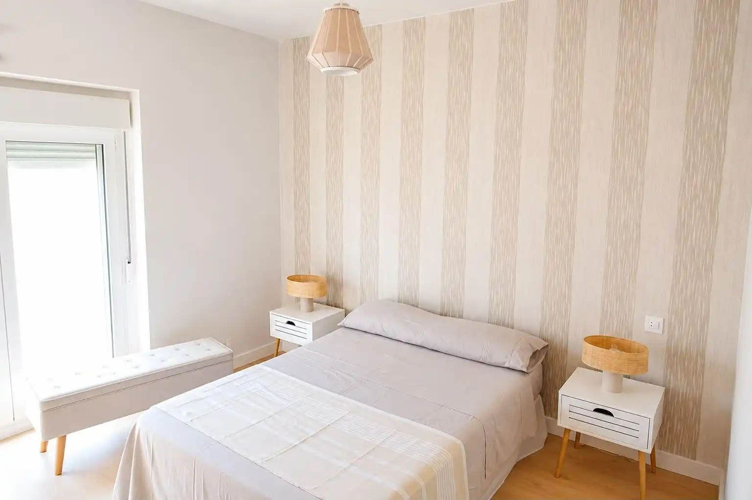 Bedroom of Apartments for rent in San Pedro del Pinatar  with Air Conditioner, Furnished and Washing machine