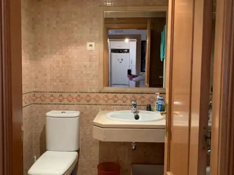 Badezimmer von Wohnung zum Verkauf in  Madrid Capital mit Klimaanlage und Schwimmbad