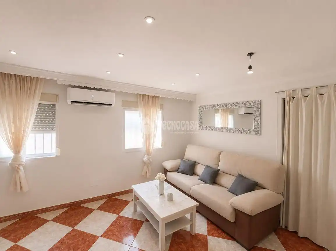 Sala de estar de Piso en venta en Málaga
