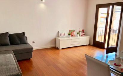 Living room of Flat for sale in  Palma de Mallorca  with Air Conditioner, Heating and Parquet flooring