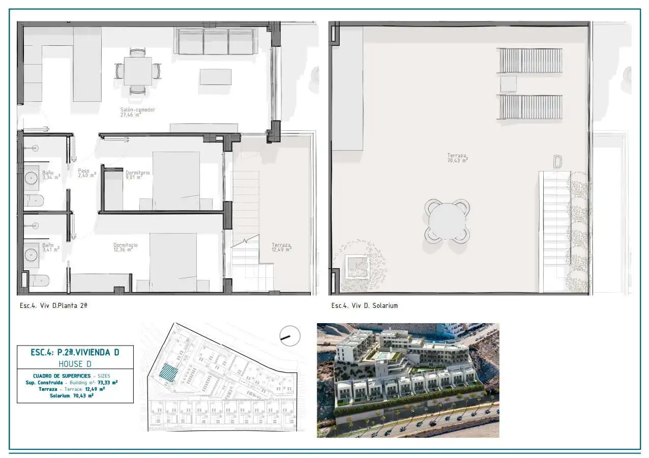 Apartament amb terrassa en venda a El Hornillo, imagen 22