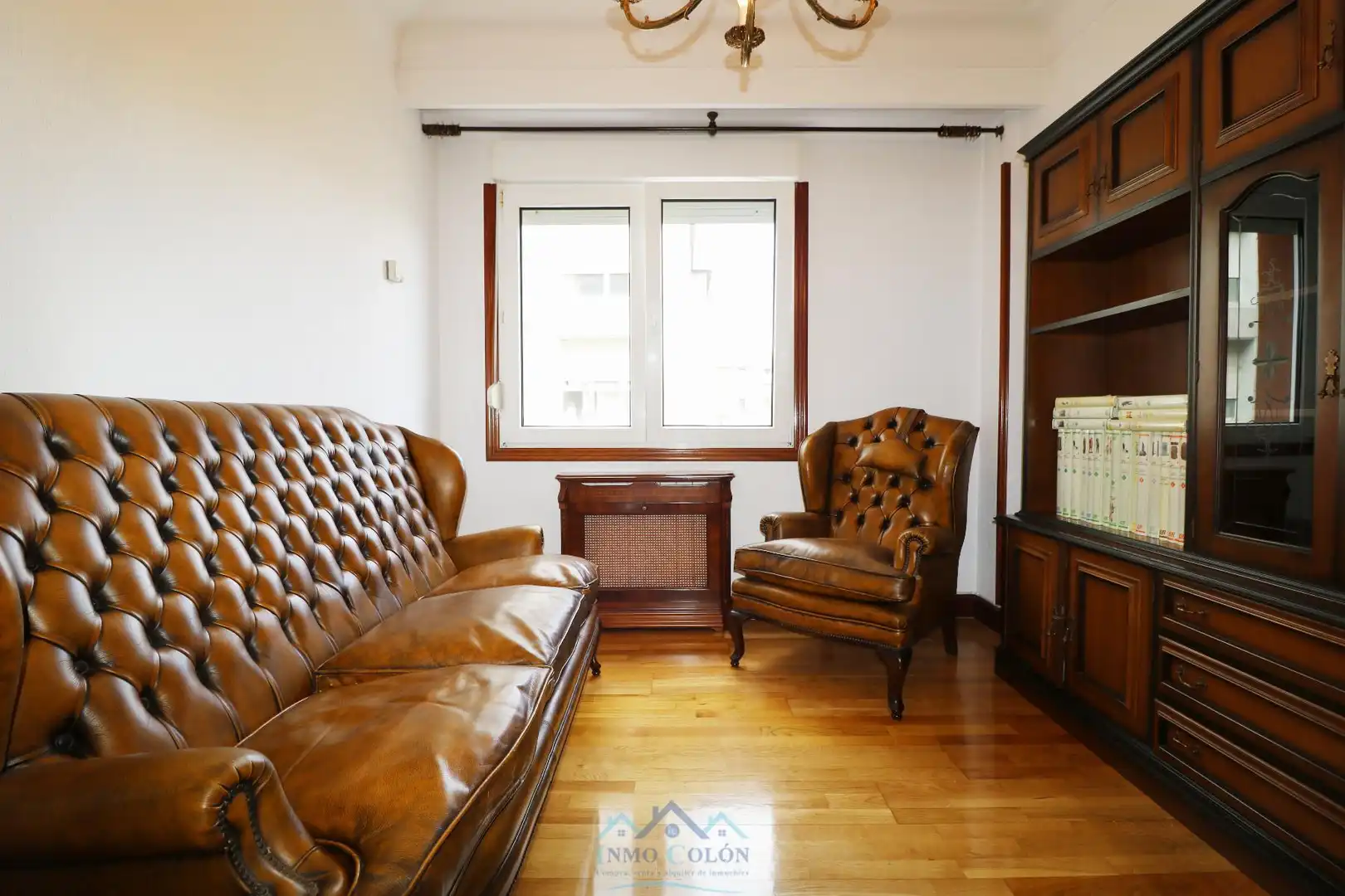 Sala de estar de Piso en venta en Irun  con Calefacción y Amueblado